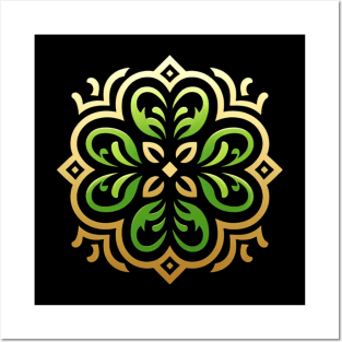 Lucky Celtic Clover Posters and Art